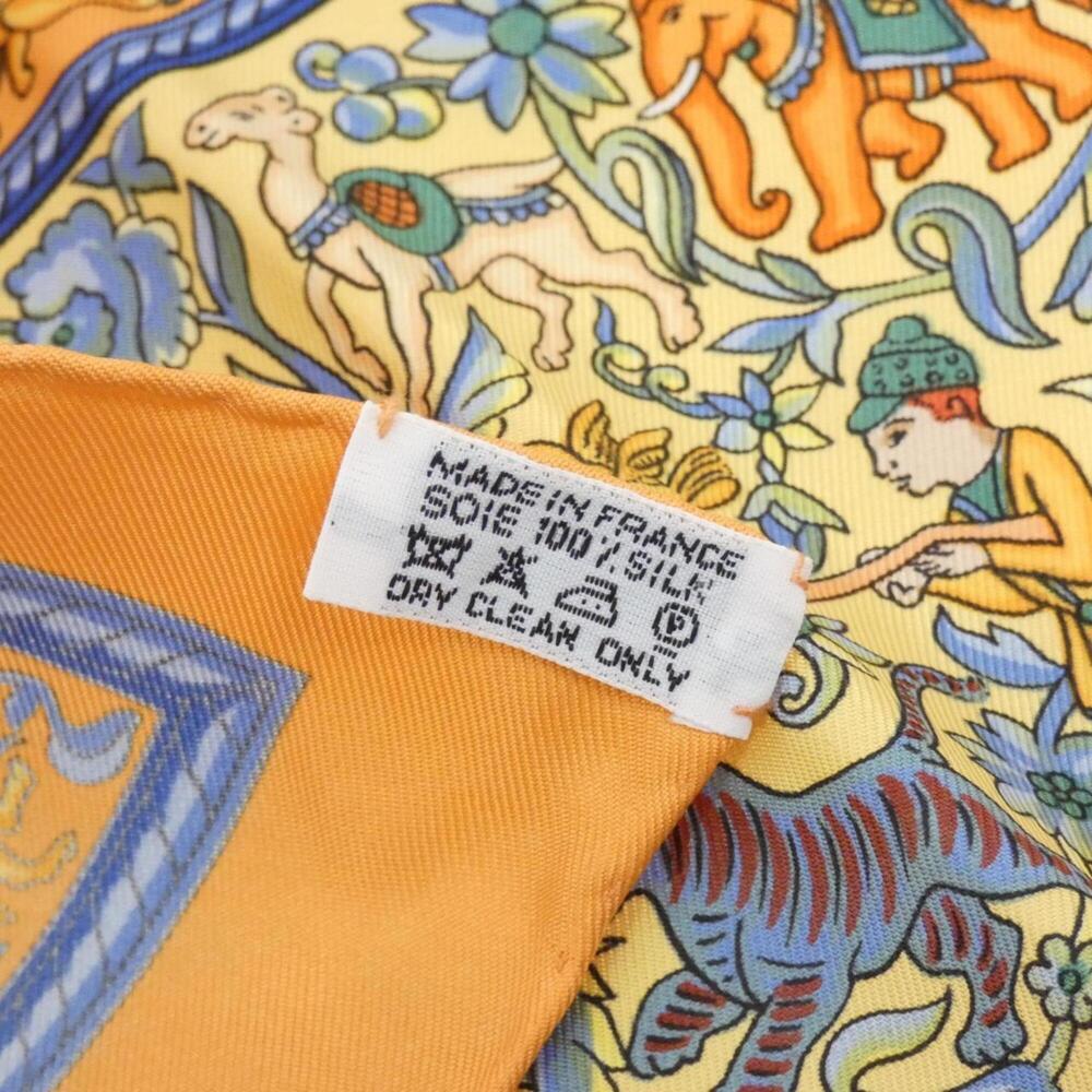 HERMES Orange Scarf - Picture 4 of 4